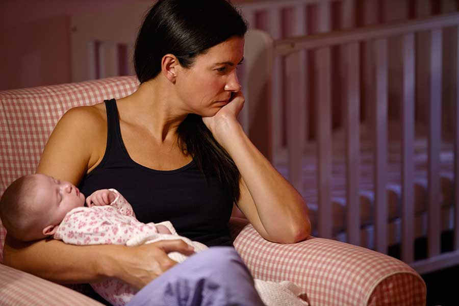 Postpartum depression symptoms and treatment